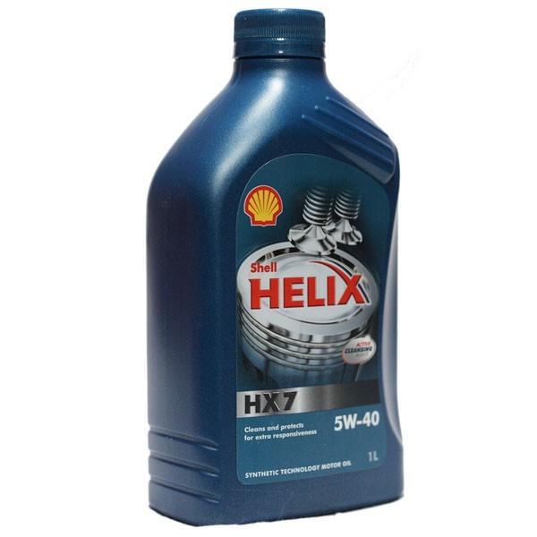 Масло SHELL 5/40 Helix HX7 - 1 л.