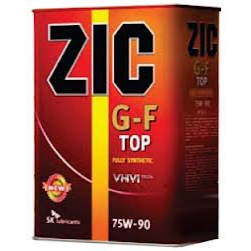 Масло ZIC трансм. 75/90 G-F TOP синт 4 л.